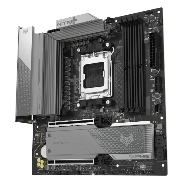 Sapphire Nitro+ B850M Wi-Fi 52123-01-40G AMD AM5 DDR5 Micro ATX Anakart - Görsel 3