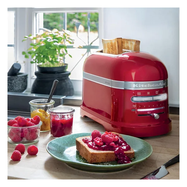 Kitchenaid Artisan 5kmt2204eer Empire Red 2 Dilim Ekmek Kızartma Makinesi - Görsel 7