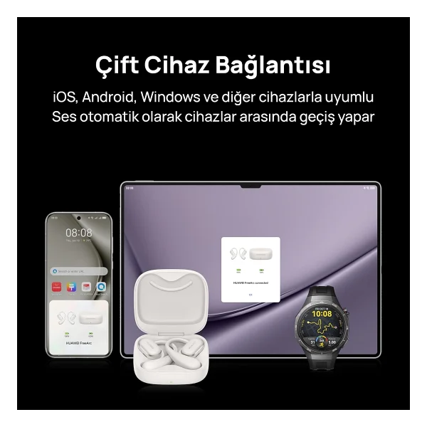 Huawei Freearc TWS Kulak İçi Bluetooth Kulaklık - Görsel 7