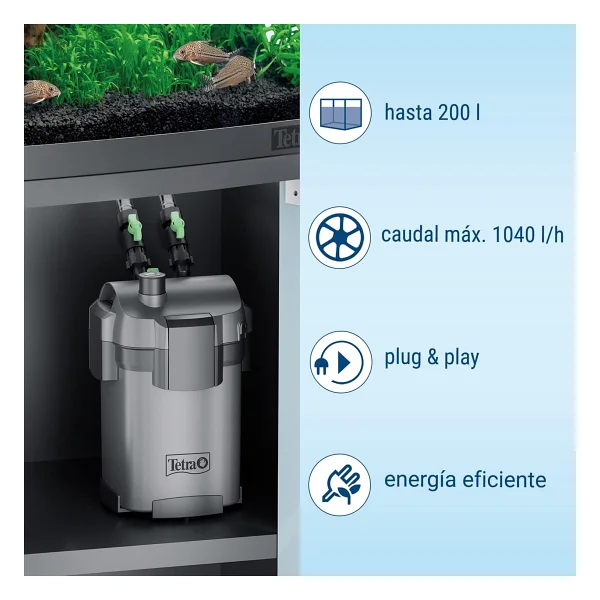 Tetra Ex 700 Plus 1040 Lt/H Akvaryum Dış Filtre - Görsel 4