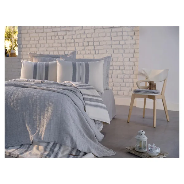 Doqu Home Special Gri 6 Parça Çeyiz Seti - Görsel 8