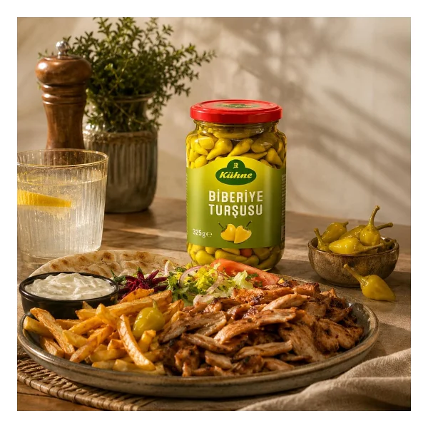 Kühne 325 gr / 370 ml Biberiye Turşusu - Görsel 4