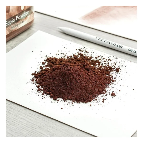 Cretacolor Sepia Powder 230 Gr (Tebeşir Tozu) (463 80) - Görsel 2