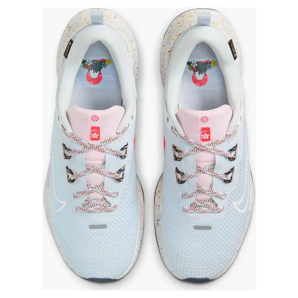 Nike React Pegasus Trail 4 GoreTex Su Geçirmez Nefes Alan Reflektörlü Yürüyüş Koşu Ayakkabısı Yeşil Kahverengi - Görsel 5