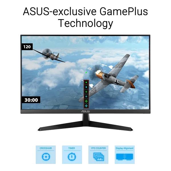 Asus VY249HGR 23.8'' 1MS 120Hz VGA/HDMI VESA IPS LED Gaming Monitor - Görsel 9