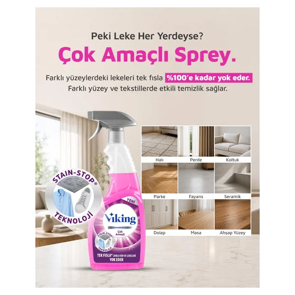 Viking Technopower Çok Amaçlı Sprey 750 ml - Görsel 2