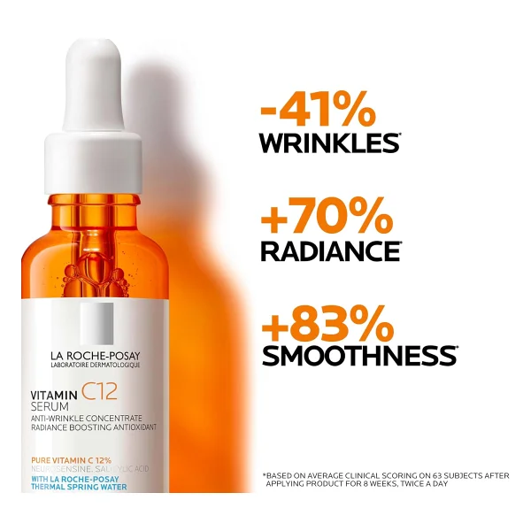 La Roche-Posay Pure Vitamin C12 Işıltı Veren Antioksidan 30 Ml C Vitamin Serum - Görsel 6