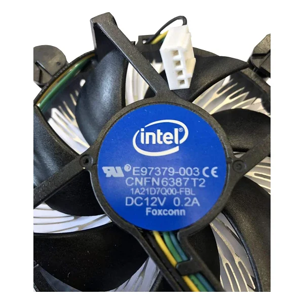 Intel E97379-003 Orjinal Bakır Taban İşlemci Fanı (LGA1150/1151/1155/1156 Soketler) - Görsel 4