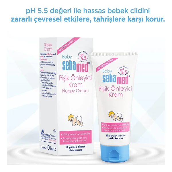 Sebamed Pişik Önleyici Krem 100 Ml 2 Adet - Görsel 5