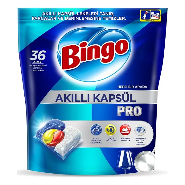 Bingo Akıllı Kapsül Pro Bulaşık Makinesi Tableti 80'li - Görsel 7