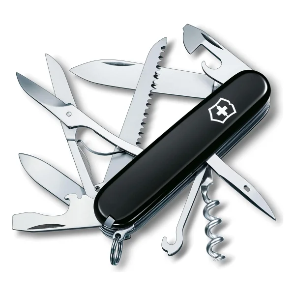 Victorinox Huntsman 1.3713.T Şeffaf Kırmızı 15 Fonksiyonlu Çok Amaçlı Çakı - Görsel 10