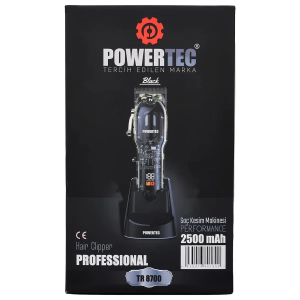 Powertec Tr-8700 Sakal Ve Saç Kesme Makinesi - Görsel 7