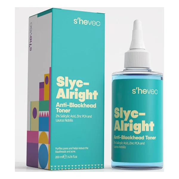 She Vec Slyc-Alright Sivilce Ve Siyah Nokta Karşıtı Arındırıcı Tonik 200 Ml - Görsel 2