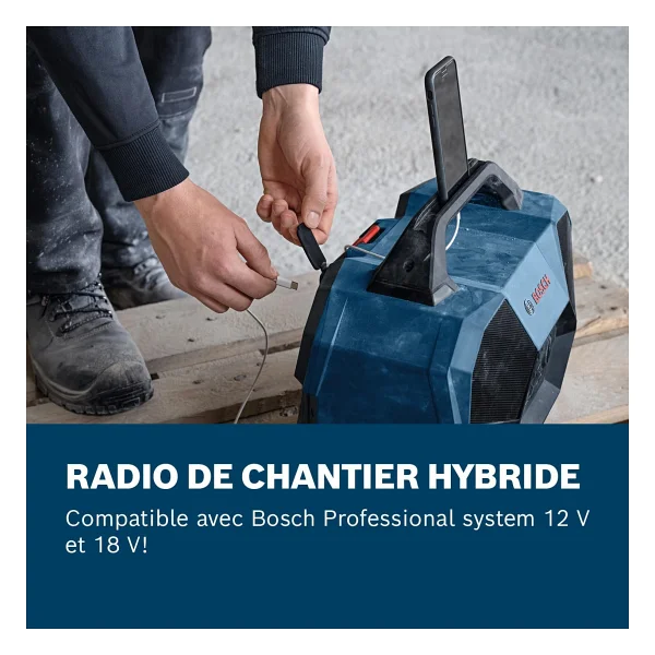Bosch Pro Gpb 18V-6 C Bluetooth Hoparlör - Görsel 3