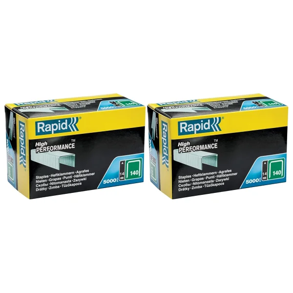Rapid Zımba teli Tip 140, 6 mm zımba, 5000 adet büyük paket, ahşap ve folyolar için yassı tel kıskaçlar - Görsel 10