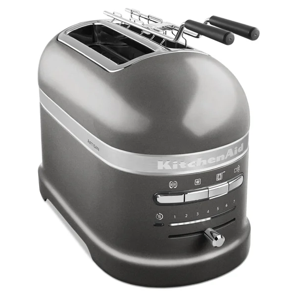 Kitchenaid Artisan 5kmt2204ems Medallion Silver 2 Dilim Ekmek Kızartma Makinesi - Görsel 2