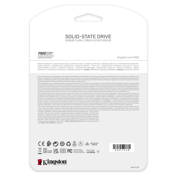 Kingston Kc3000 Skc3000s/512g Pcı-Express 4.0 512 GB M.2 SSD - Görsel 6