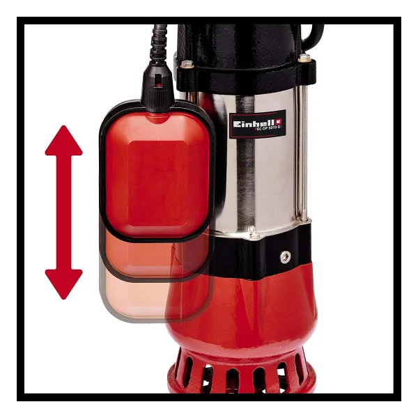 Einhell Gc-Dp 5010 G Öğütücülü Kirli Su Dalgıç Pompa - Görsel 4