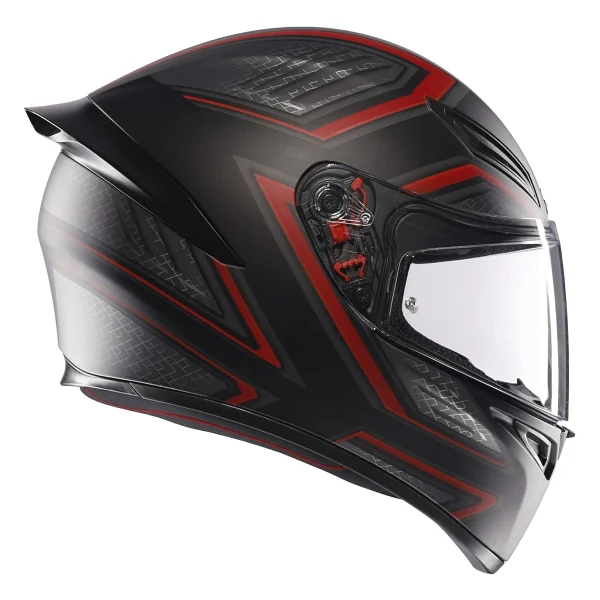 Agv K1 S Mat Siyah Full Face Motor Kaskı - Görsel 2