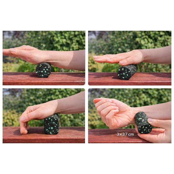 Actifoam 2'li Set Mini ve Mikro Foam Roller (Siyah + Sarı) - Görsel 10