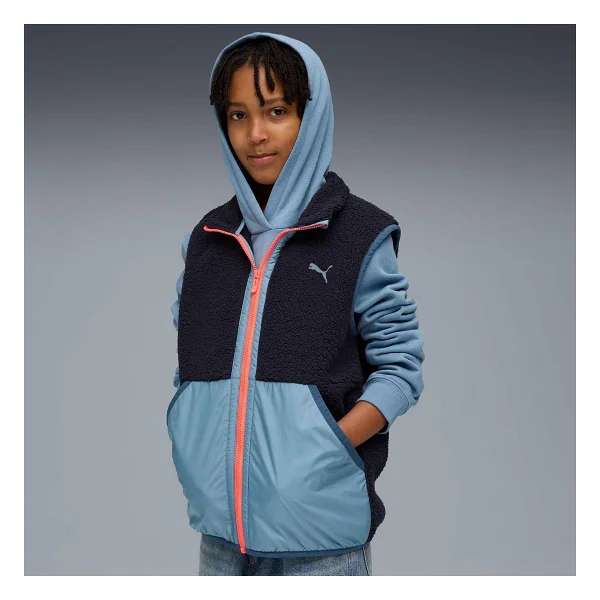 Puma Genç Çift Taraflı Sherpa Çocuk Yelekleri - 9 - 10 Yaş - Görsel 6