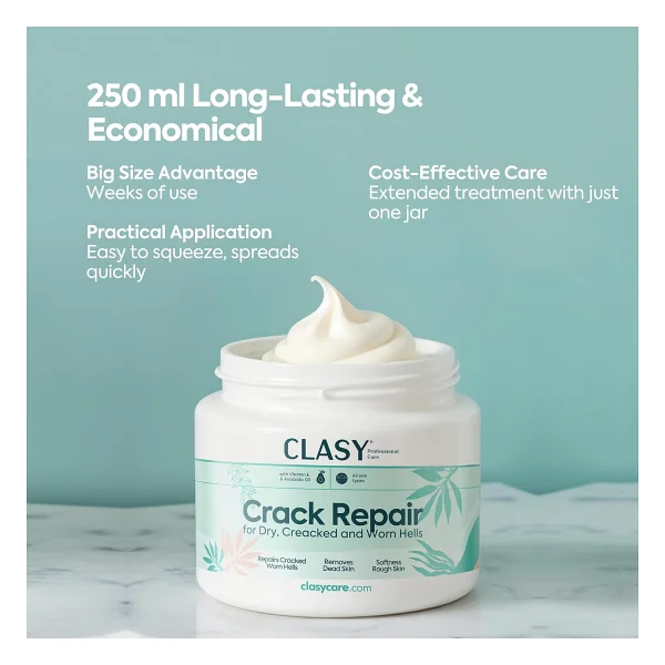 Clasy Care Ayak Ve Topuk Çatlak Onarıcı Krem 100 Ml - Görsel 6