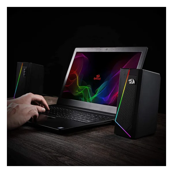Redragon Anvil GS520 RGB USB 1+1 10 W Hoparlör - Görsel 8