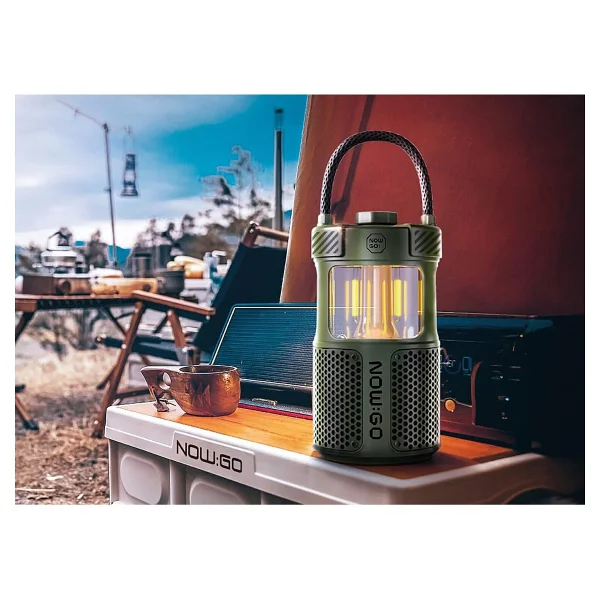 Nowgo F1 Bej Bluetooth Hoparlör - Görsel 3
