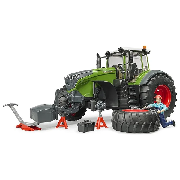 Bruder Fendt 1050 Vario Traktör Lastikçi Ve Aksesuarları Br04041 - Görsel 2