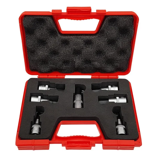 İzeltaş 1113001107 1/2'' Alyan Uçlu 60 Mm 7 Parça Lokma Takımı - Görsel 2