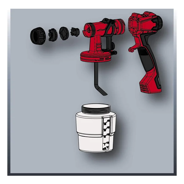 Einhell Tc-Sy 700 S Elektrikli Boya Tabancası - Görsel 9