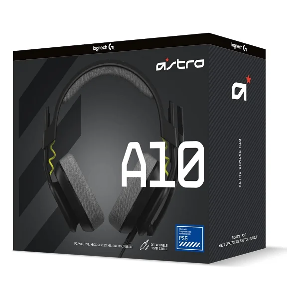 Logitech G Astro A10 Gen 2 Kablolu Kulak Üstü Oyuncu Kulaklığı - Görsel 9