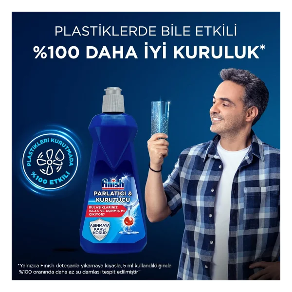 Finish Limonlu Bulaşık Makinesi Parlatıcısı 400 ml - Görsel 6
