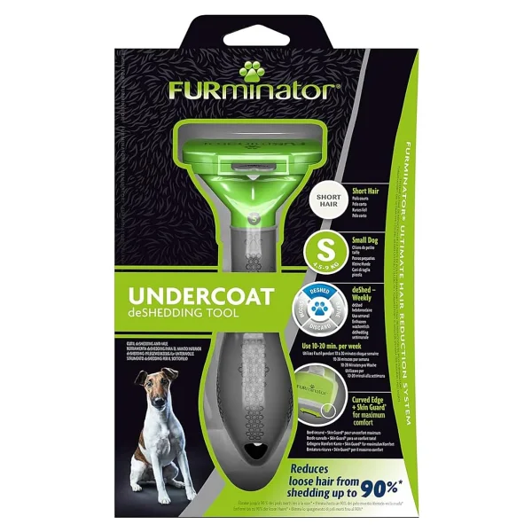 Furminator Short Hair Kısa Tüylü Köpekler İçin Temizlenebilir Tarak Small - KONG - Görsel 7