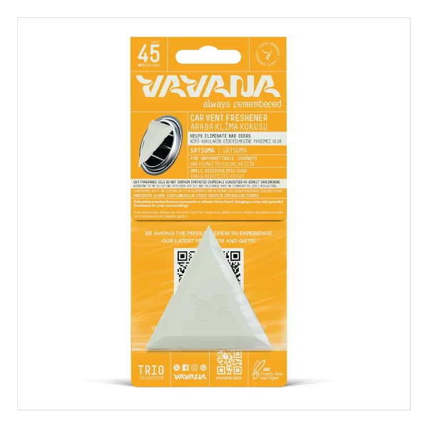 Vavana Trio Mango Kavun Aromalı Klima Araba Kokusu - Görsel 10