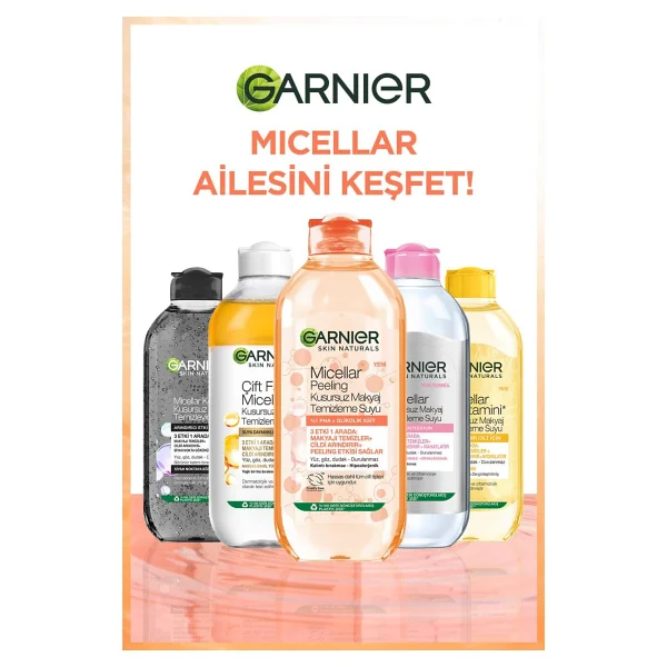 Garnier Micellar Peeling Kusursuz 400 Ml Makyaj Temizleme Suyu - Görsel 7