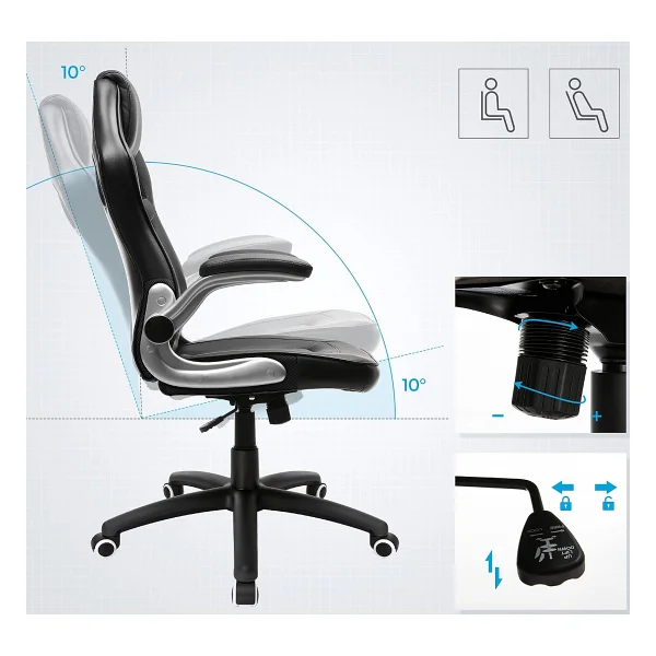 Songmics OBG62B Yönetici Koltuğu - Görsel 5