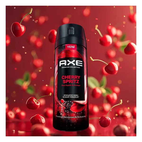 Axe Premium Collection Cherry Spritz 150 Ml Erkek Deodorant - Görsel 10