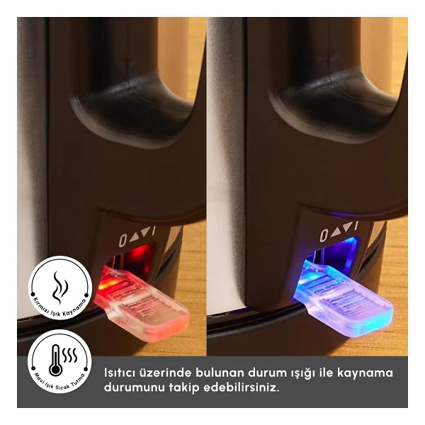 Karaca Teabig XL 2in1 Çelik Çay Makinesi - Görsel 4