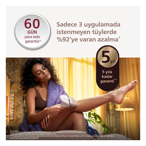 Philips Lumea Brı951/03 Ipl Lazer Epilasyon Aleti - Görsel 3