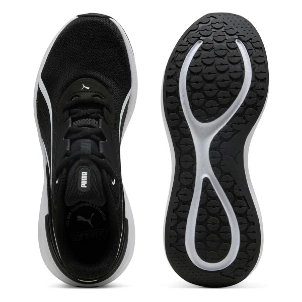 Puma Softride Exo 311722-01 Siyah-Beyaz Spor Ayakkabı - Görsel 4