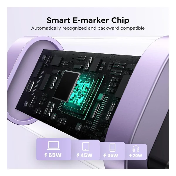 Ugreen Uno 1 M Type-C To Type-C Hızlı Şarj Kablosu - Görsel 4