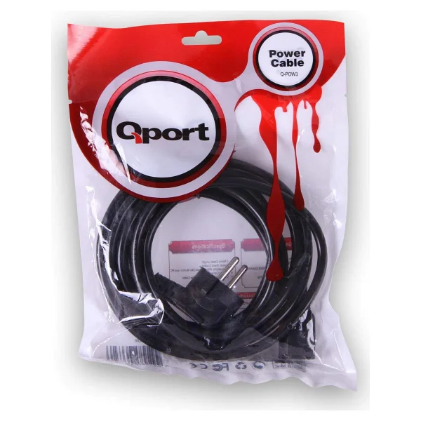 Qport Q-POW3 3MT Power Kablo - Görsel 5