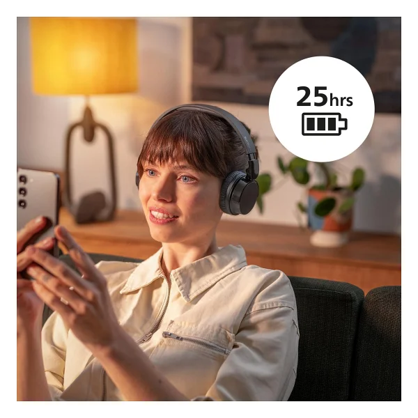 Philips Tah3209wt Beyaz Kulak Üstü Bluetooth Kulaklık - Görsel 7