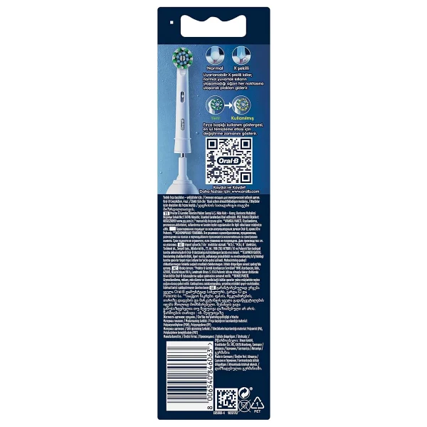 Oral-B Pro Cross Action X-Filament 4'lü Diş Fırçası Başlığı - Görsel 8