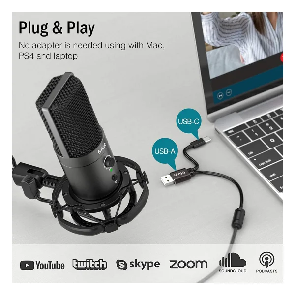 Fifine T683 USB Condenser Mikrofon - Görsel 5