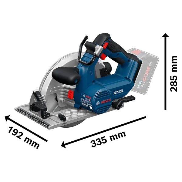 Bosch Gks 18v-68-2 Aküsüz Daire Testere - Görsel 10