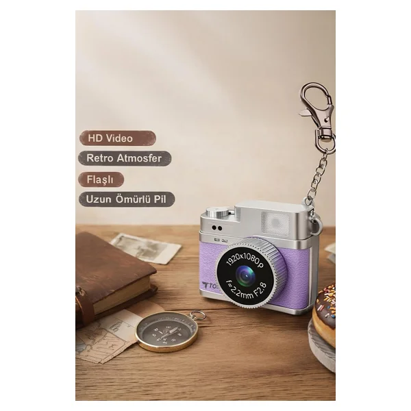 Torima Cmr35 Mor Dijital Fotoğraf Makinesi - Görsel 6