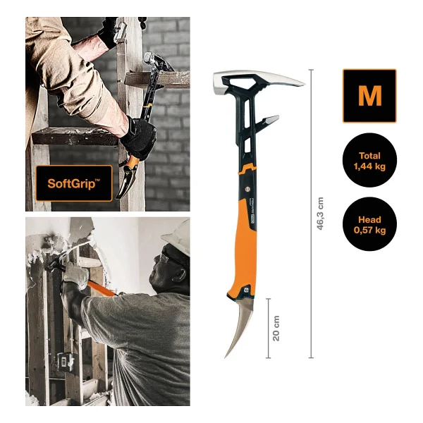 Fiskars 1027220 Çok İşlevli Yıkım Çekici - Görsel 2