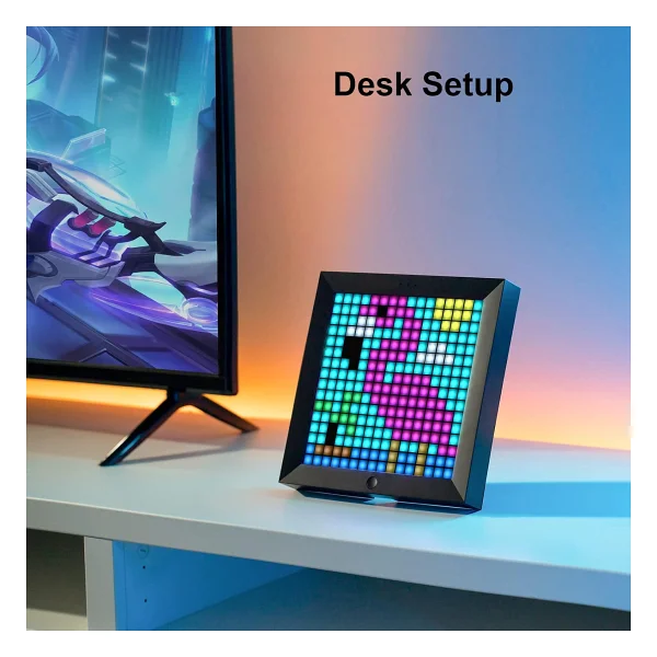 Divoom Pixoo 16x16 Piksel LED Fotoğraf Çerçevesi - Görsel 2